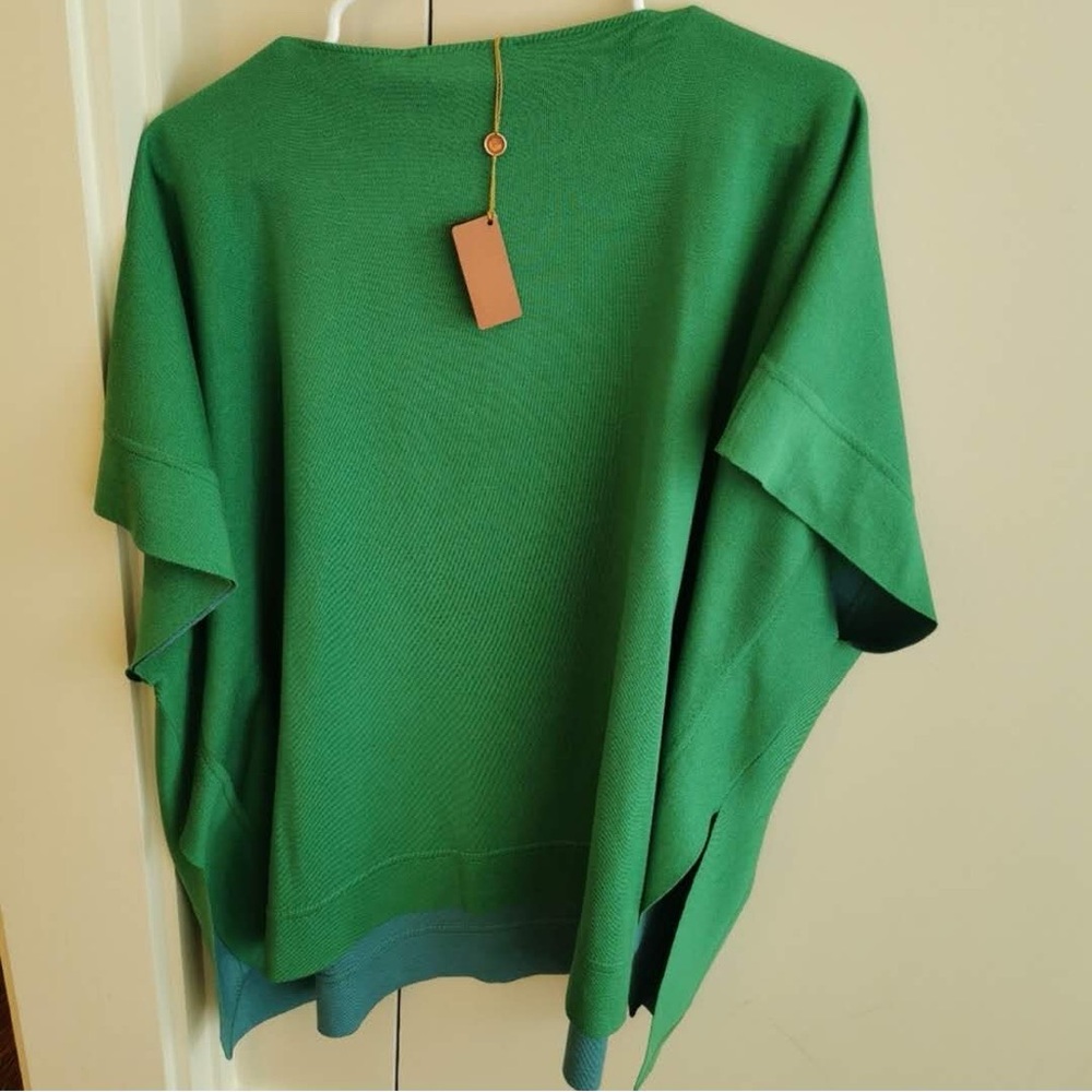 Loro Piana Baie Sainte Anne Reversible Poncho Sweater New w tag Authentic! GWP